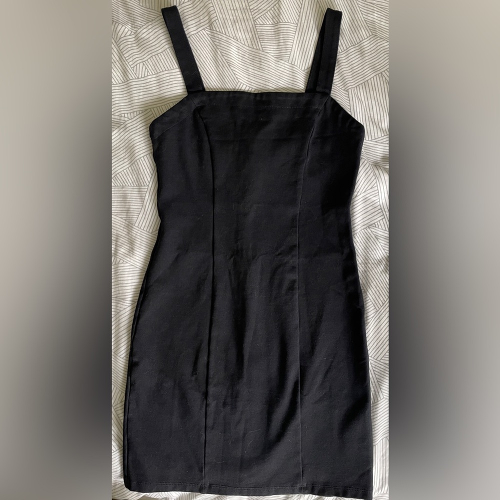 Silence + Noise Black Dress